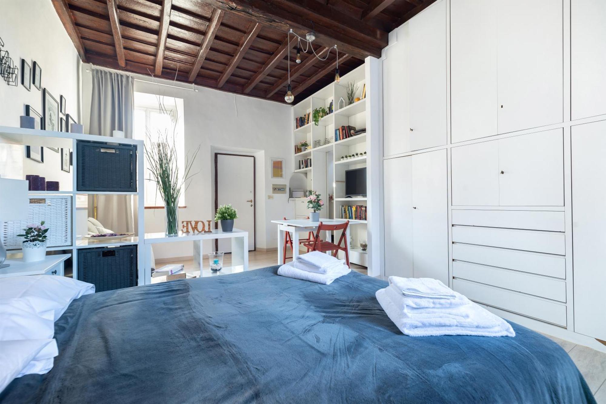 Cozy Studio Campo De Fiori Rzym Zewnętrze zdjęcie
